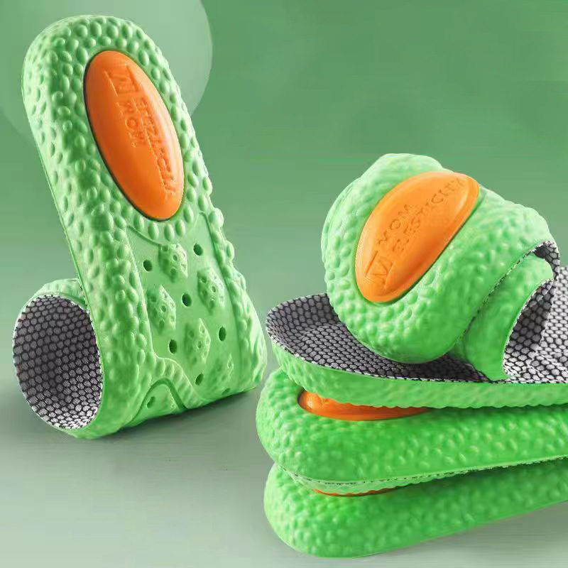 Hiking Mugwort Insoles, Air Cushions, Cool Basketball Badminton Shock-Absorbing Heightening Combat Boots, Moral Training Shoes