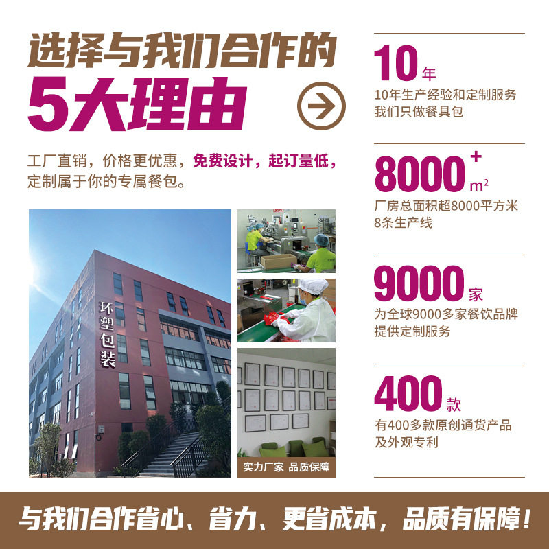 Disposable Chopsticks Set Spoon Paper Towel Toothpick Kraft Paper Fast Food Takeaway Commercial Chopsticks Meal Bag Printable