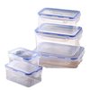 Simple Lid Office worker Lunch Box Rectangular Food Storage Sealed Jar Multifunctional Refrigerator Fresh-keeping Sealed Box