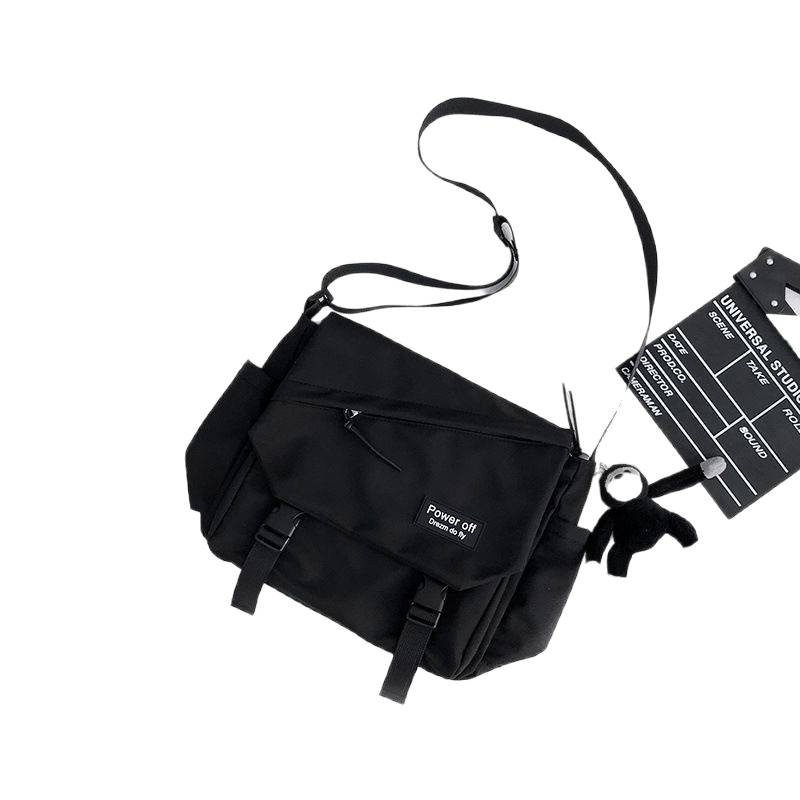 New crossbody bag for men, trendy Japanese casual large-capacity bag, men's bag, sports shoulder bag for students