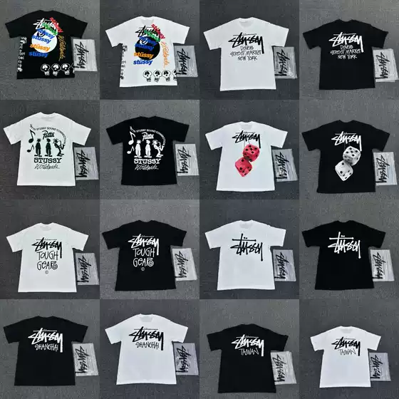Cross-Border 2025 New Style Men's and Women's Short-Sleeved T-Shirts, Summer Men's Loose-Fitting 230g Heavyweight Heat-Printed T-Shirts