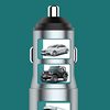Car Charger 65W High Power Fast Charging Dual USB Mini Car Charger One to Two Car Mobile Phone Charging Head Wholesale