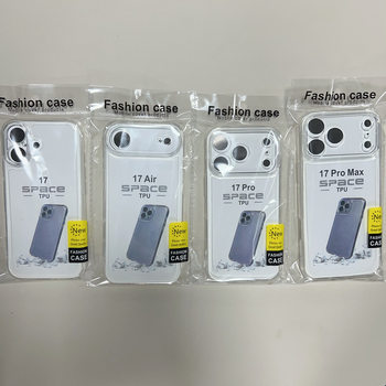 New 17 Space Shell Suitable for Apple Xr Phone Case Iphone15Pro Anti-Fall Soft Tpu Protective Case XS Transparent