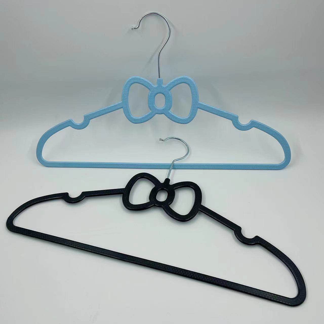 Cross-Border Ins-Style Women's Clothing, Cute Children's Clothing, Clothes Drying Rack, Clothes Hanger, Household Clothes Hanger, Clothing Store Bow-Knot Hanger