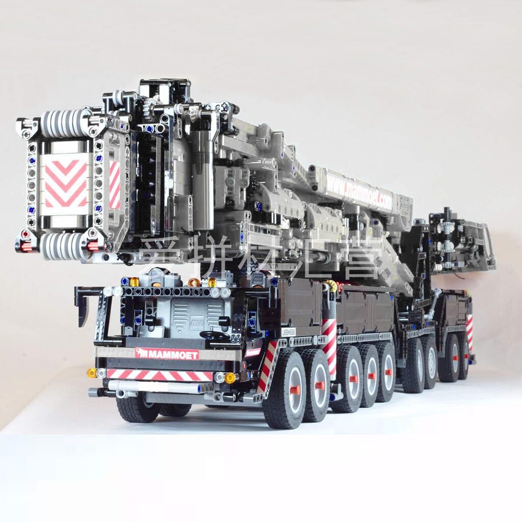 薄い灰色の積み木バッグ