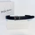 Y-2.8 black silver buckle