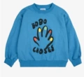 Bc blue palm sweatshirt