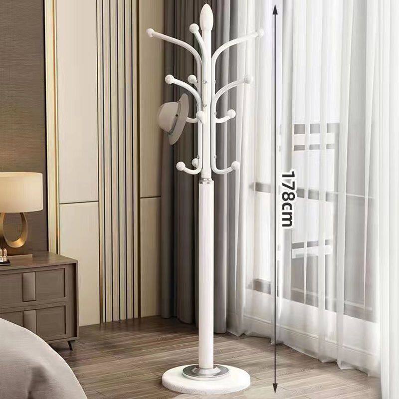 Marble Coat Rack Light Luxury Bedroom Clothes Drying Rack Floor-Standing Vertical Clothes Rack Hanging Bag Household Simple Rack