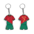 Football keychain [jersey style] cristiano ronaldo portugal
