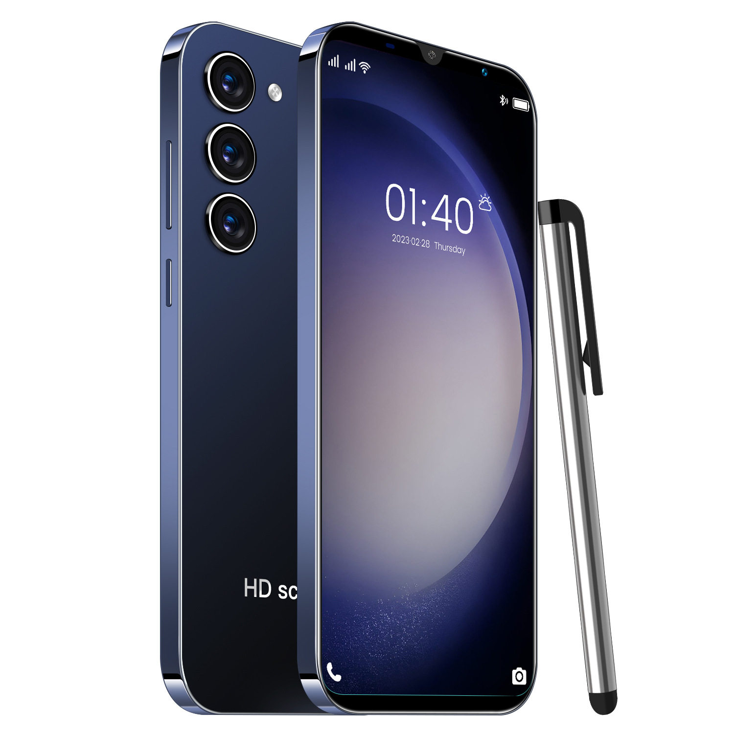 2023新款S23+跨境手机5.5寸16+512G智能安卓外贸手机源头厂家代发