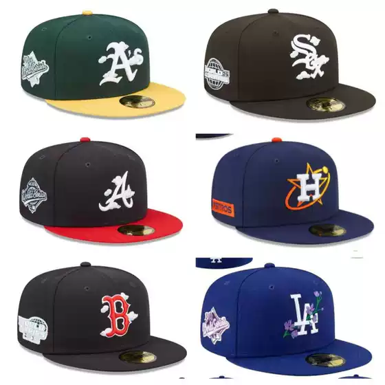 2025 foreign trade new fashion flat-brimmed hat flat-brimmed men's and women's baseball team closed baseball cap youth street dance
