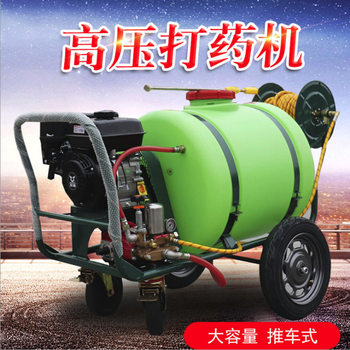 Agricultural four-stroke gasoline high-pressure spraying disinfection machine garden pest control spraying machine disinfection and epidemic prevention sprayer