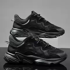 Popular autumn breathable men's shoes 2024 new versatile casual running student sports dad shoes men's trendy shoes