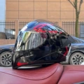 sharp red with silver plating