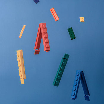 Household Kitchen Building Block Sealing Clip, Snack and Milk Powder Sealing Clip, Large Moisture-Proof Sealer