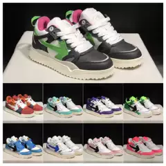 New of Collaboration Foreign Trade Model White Arrow Sneakers for Men and Women, Couple Style, Retro Fashion Sports Sneakers, Versatile