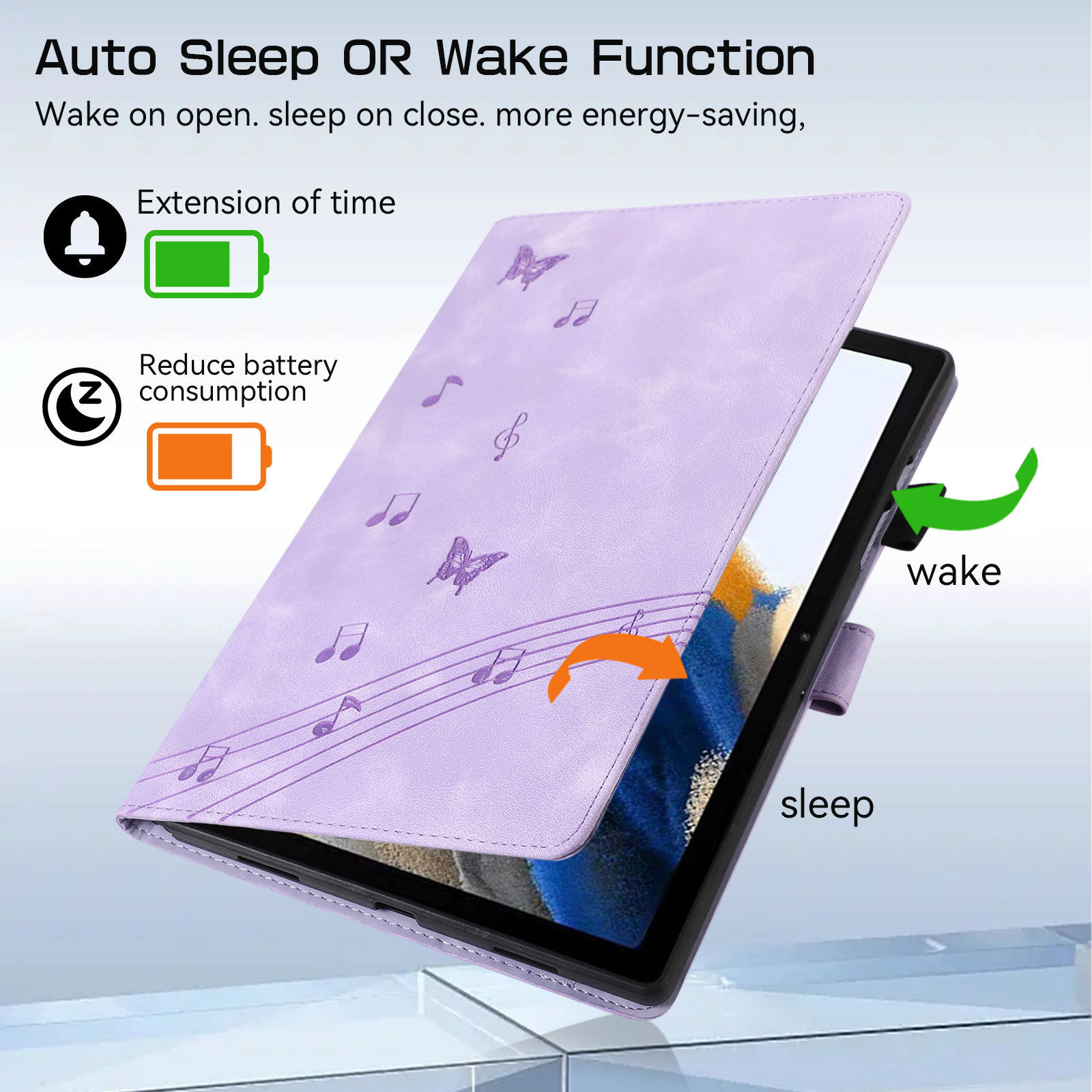 2024 iPad Protective Case Suitable for Apple and Huawei Tablets, Anti-Drop Shell, Full-Cover Silicone Flip Cover, Cartoon Design