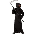 All Black Death Adult 6 Piece Set