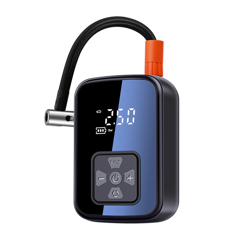 Car air pump mini portable electric car air pump car small wireless digital display tire air pump