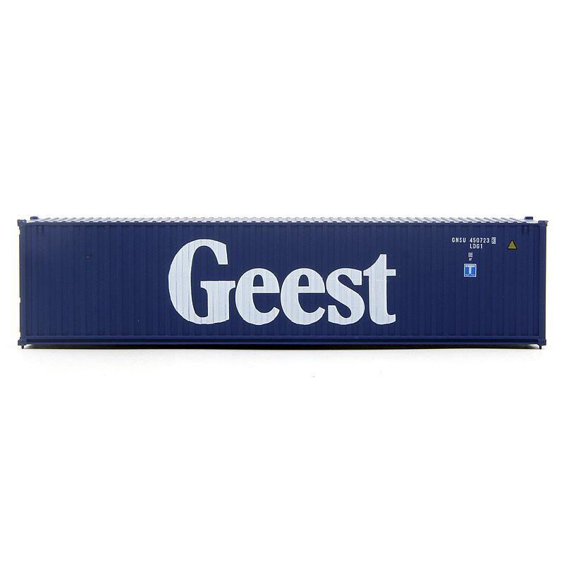 1场景车辆配件沙盘模型花园铁路尺火车货柜比例4087集装箱