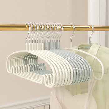 Clothes hanger household non-slip seamless clothes hanger anti-shoulder corner adult wardrobe rack wholesale drying clothes support