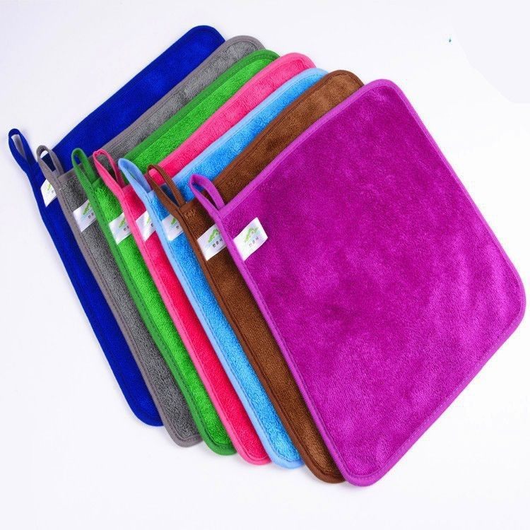 Housekeeping Cleaning Car Wipes Composite Coral Velvet Rags to Wipe the Floor Kitchen Housework Absorbent Cleaning Towels