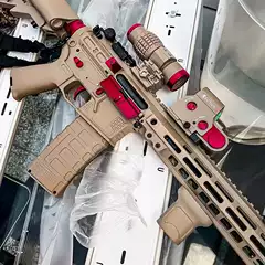 Bohan Slr Electric Automatic Toy Gun with Empty Magazine and Return-To-Barrel Function M4 Boy Toy Gun Hk416 Adult Cs Model