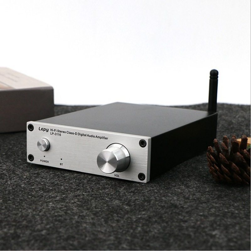 lepyHIFI Class 2.0 Stereo Digital Amplifier TPA3116 50 WX2 Bluetooth Home Class D Amplifier