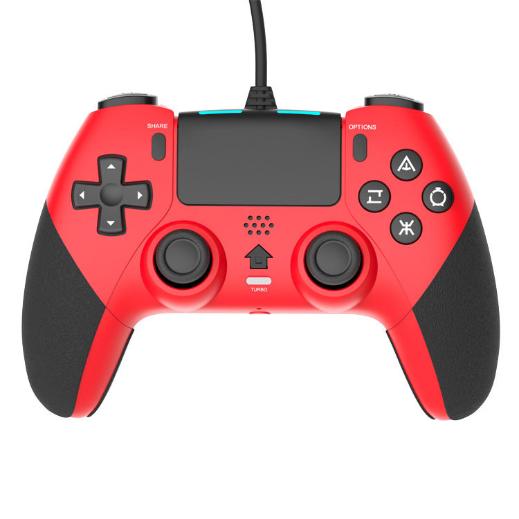 Private model PS4 wired gamepad PS4 wired gamepad PS4 wired gamepad with six-axis vibration function