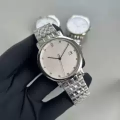 Langjia Master Series Business Boya Quartz Watch with Calendar, Four Hands, Moon Phase, Gorgeous Couple's Model, Cross-Border Shipping