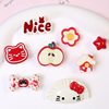 Cute Red Series Cat Dumpling Accessories DIY Hair Accessories Mobile Phone Case Clogs Matchinging Accessories Accessories Wholesale