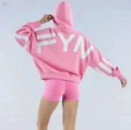 Pink clothes [white letters]