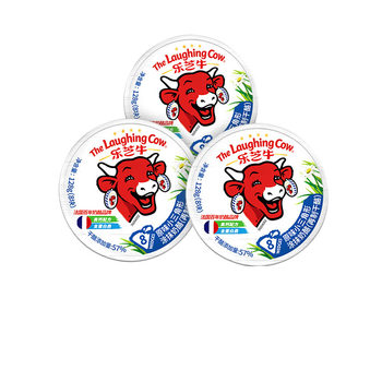 Lezhi Niu Xiaotiao Imported Cheese Cheese Cheese Block Kidsren's Nutritional Breakfast Bread Spread Ready-To-Eat 128g*3