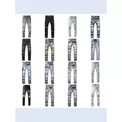 Unknown Jeans Distressed Denim Jeans