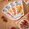 Spicy Bbq Flavor Tearable Fish Sticks with Bean Flavor Yellow Fish Tearable Grilled Fish Instant Snack