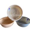 Q-210 Drain Basket Wholesale Household Drain Basket Plastic Vegetable Washing Basket Steamer Basket Round Vegetable Washing Basin