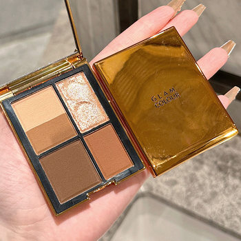 Magic Color Card Five-Color Eye Shadow Matte Pearlescent Clear Powder Delicate Long-Lasting Color Natural Eye Shadow Wholesale