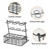 Cross-Border Breakfast Metal Iron Art Food Photography Props Nordic Simple Kitchen Egg Rack Egg Holder Portable