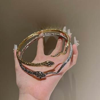 Fashion Simple Punk Style Metal Snake Bone Chain Hot Girl Sweet Cool Neck Ring Necklace Choker Neck Chain Collar