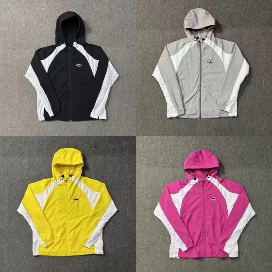 Corteiz Cross-Border 3m Reflective Patchwork Functional Softshell Hooded Jacket for Men and Women