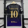 2627 barcelona away no. 10 + champions league armband