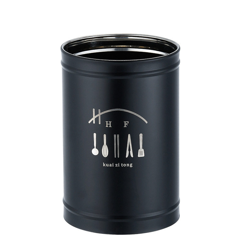 ins style cross-border creative stainless steel chopsticks holder chopsticks Jar Kitchen tableware storage storage draining tube wholesale