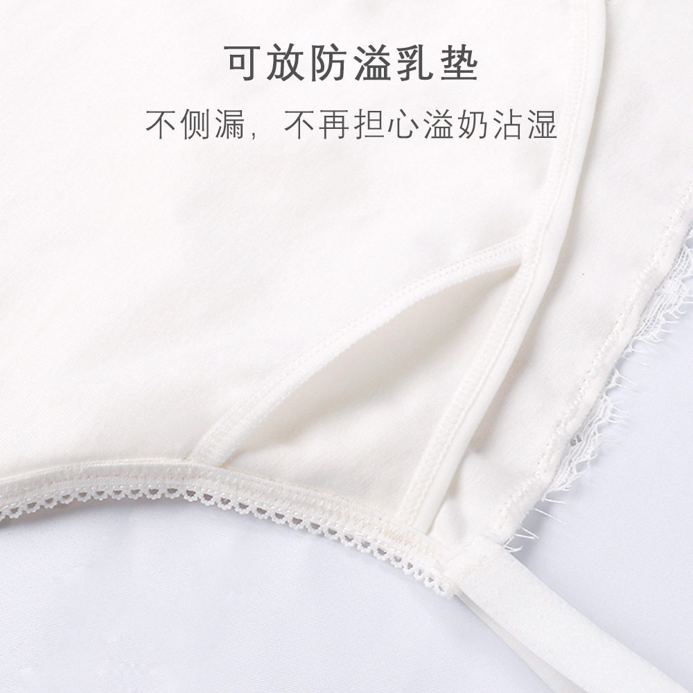 New Pregnant Women's Top and Breastfeeding Vest Double-layer Lift-up Summer Breastfeeding Sling Pregnancy Can be Built-in Breast Pad