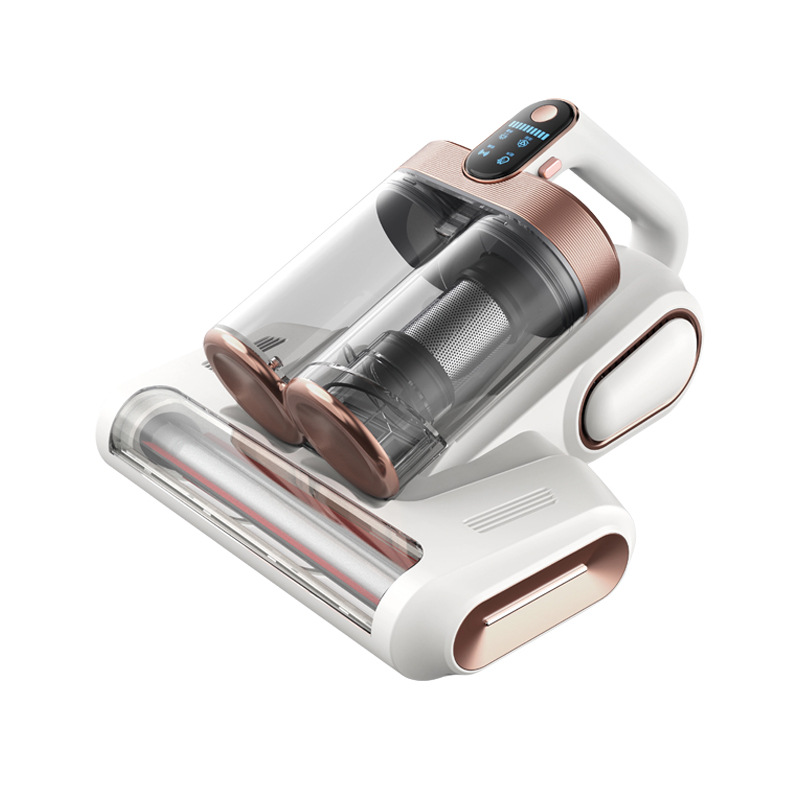 新款双尘杯滚轮便携家用杀菌除螨床上吸尘器强吸力大吸力除螨仪