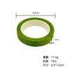 Floral Tape DIY Tulip Twist Stick Rose Bouquet Packaging Simulated Green Paper Tape 1 Roll for Journaling