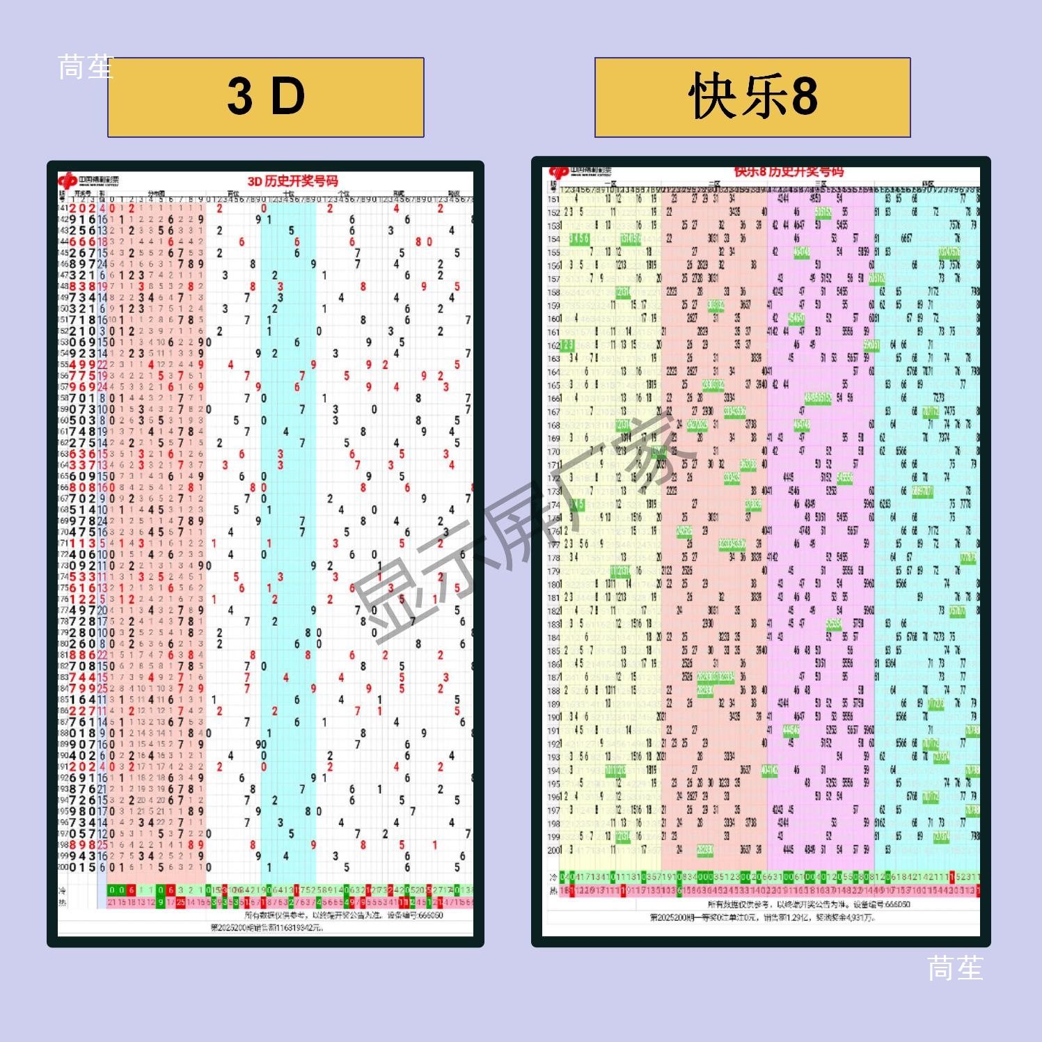 Lottery Station Digital Trend Chart Display Screen Sports Lottery Happy 8 Big Lottery Arrangement 3 Double Color Ball Set-Top Box