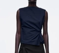 Navy blue vest