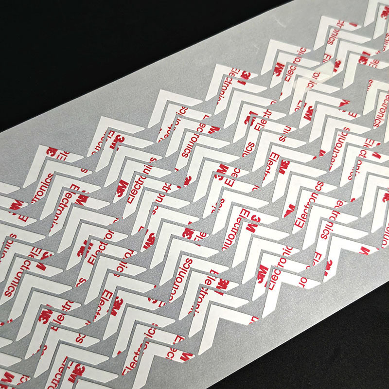 Shenzhen Manufacturer 3mm Double-Sided Tape Customized Die-Cut and Punched Traceless Adhesive Double-Sided Tape High Viscosity Strong Double-Sided Tape