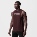 Burgundy + letter logo