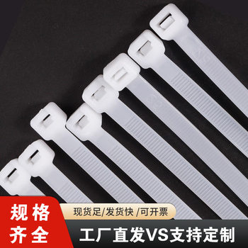 Nylon Cable Ties Wholesale, Self-Locking Cable Ties, Binding Ties, 100 Pieces/Pack, 3*4*5*8, Large Quantity, Excellent Price